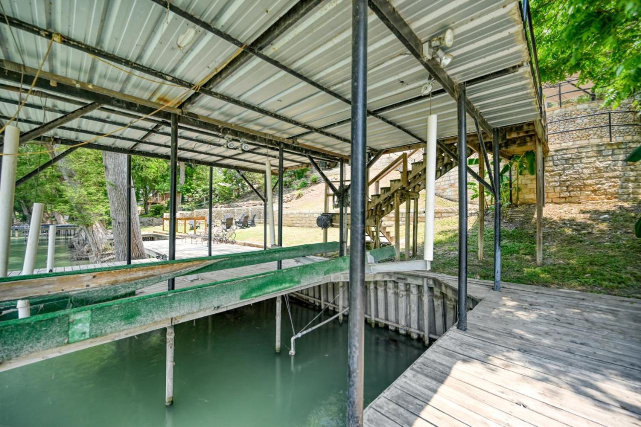 Luxury Lakefront Oasis With Boat Dock-Firepit McQueeney Exterior foto